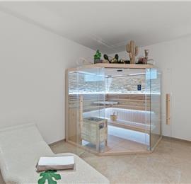 4 bedroom villa with indoor and outdoor pools in Galižana, Istria, sleeps up to 8